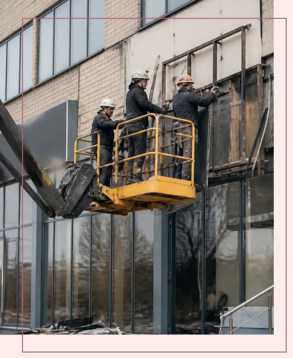 Демонтаж наружной рекламы в Апшеронске по цене от 5636 р. | Аванза-Пшр